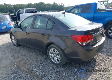 2014 Chevrolet Cruze Ls Auto from USA, damaged, VIN 1G1PA5SH0E7221696